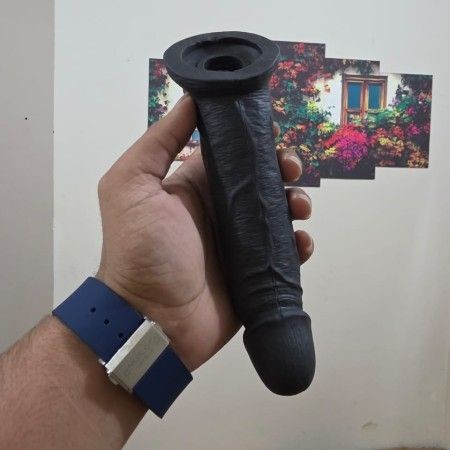 black jumbo condom